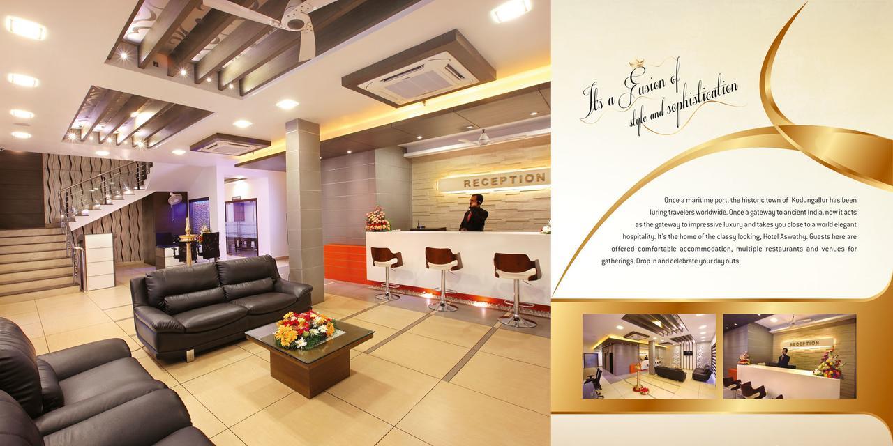 Hotel Aswathy Kodungallur Bagian luar foto